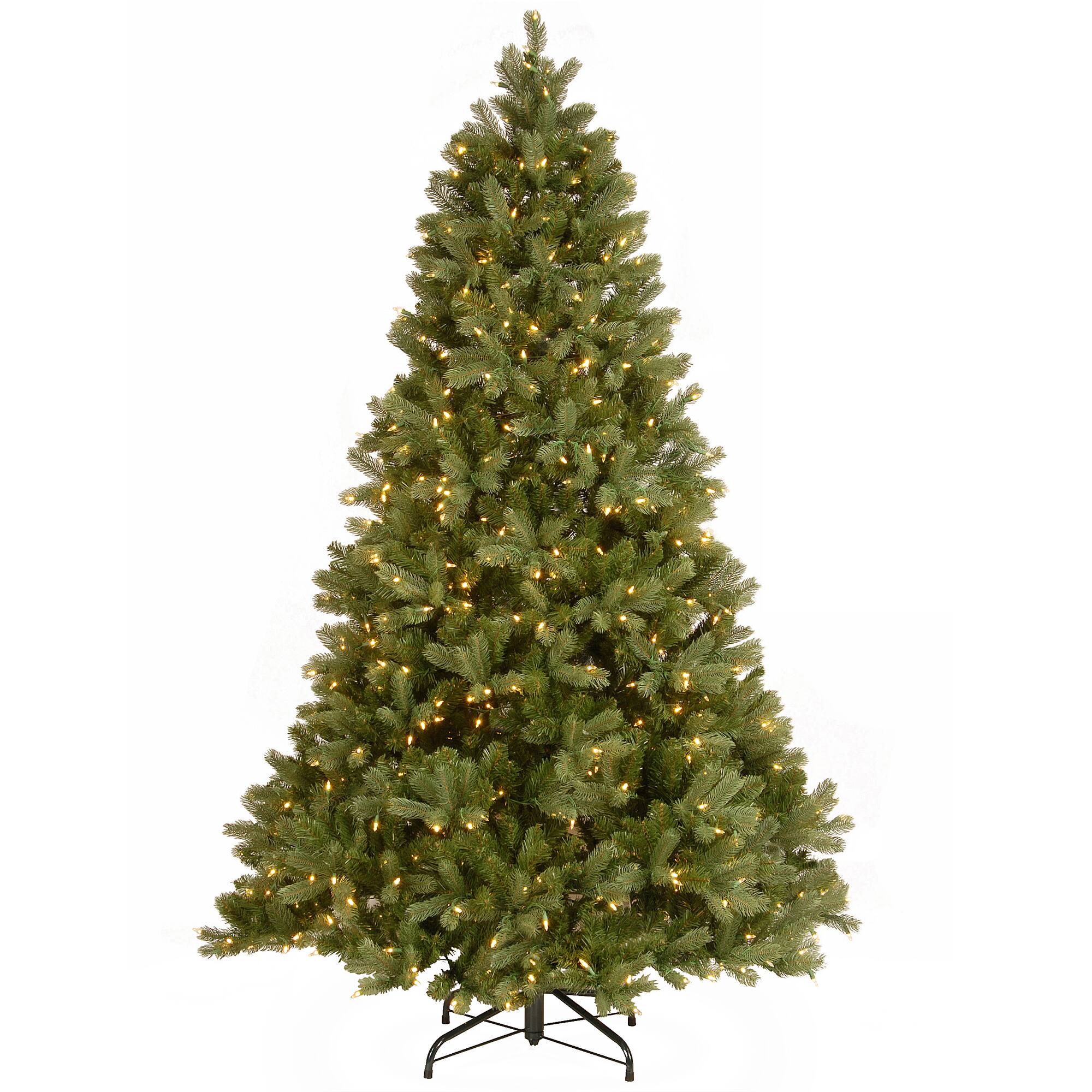 7.5ft. Pre-Lit Downswept Douglas® Fir Tree, Dual Color LED Lights
